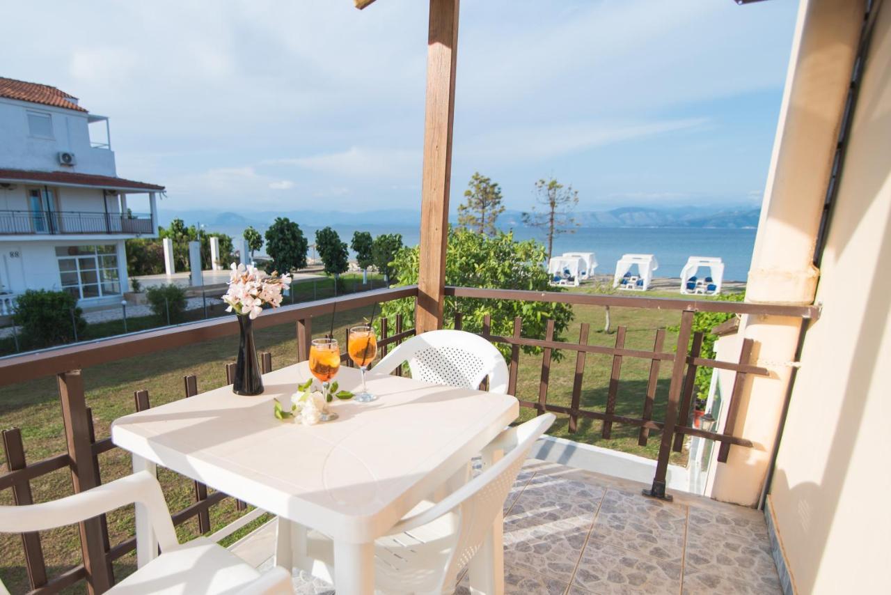 Sandy Beach Houses - Sea View Kavos Luaran gambar