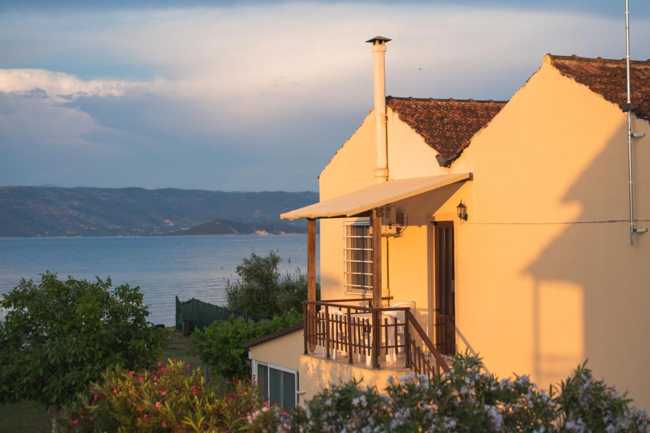 Sandy Beach Houses - Sea View Kavos Luaran gambar
