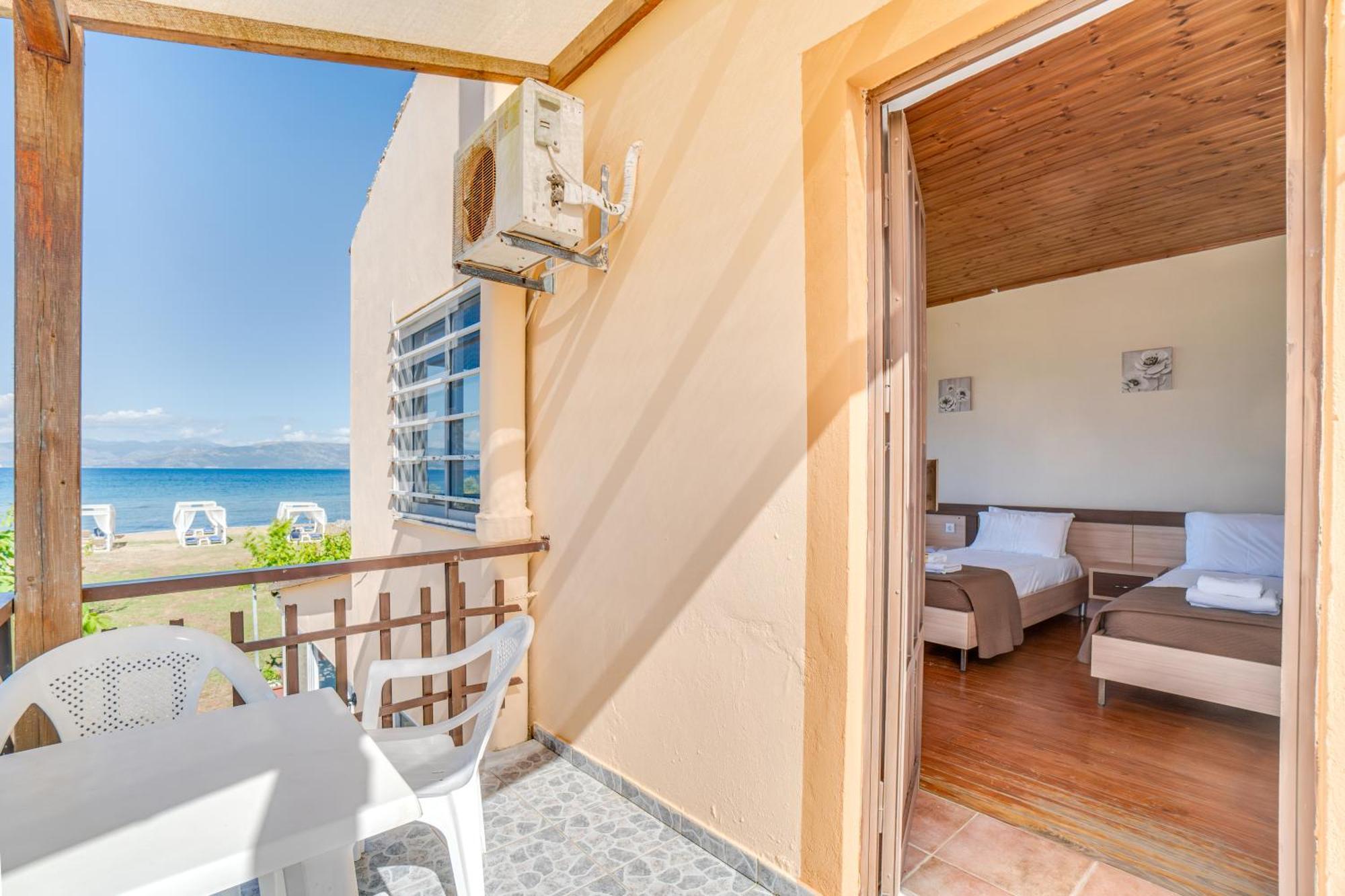 Sandy Beach Houses - Sea View Kavos Luaran gambar
