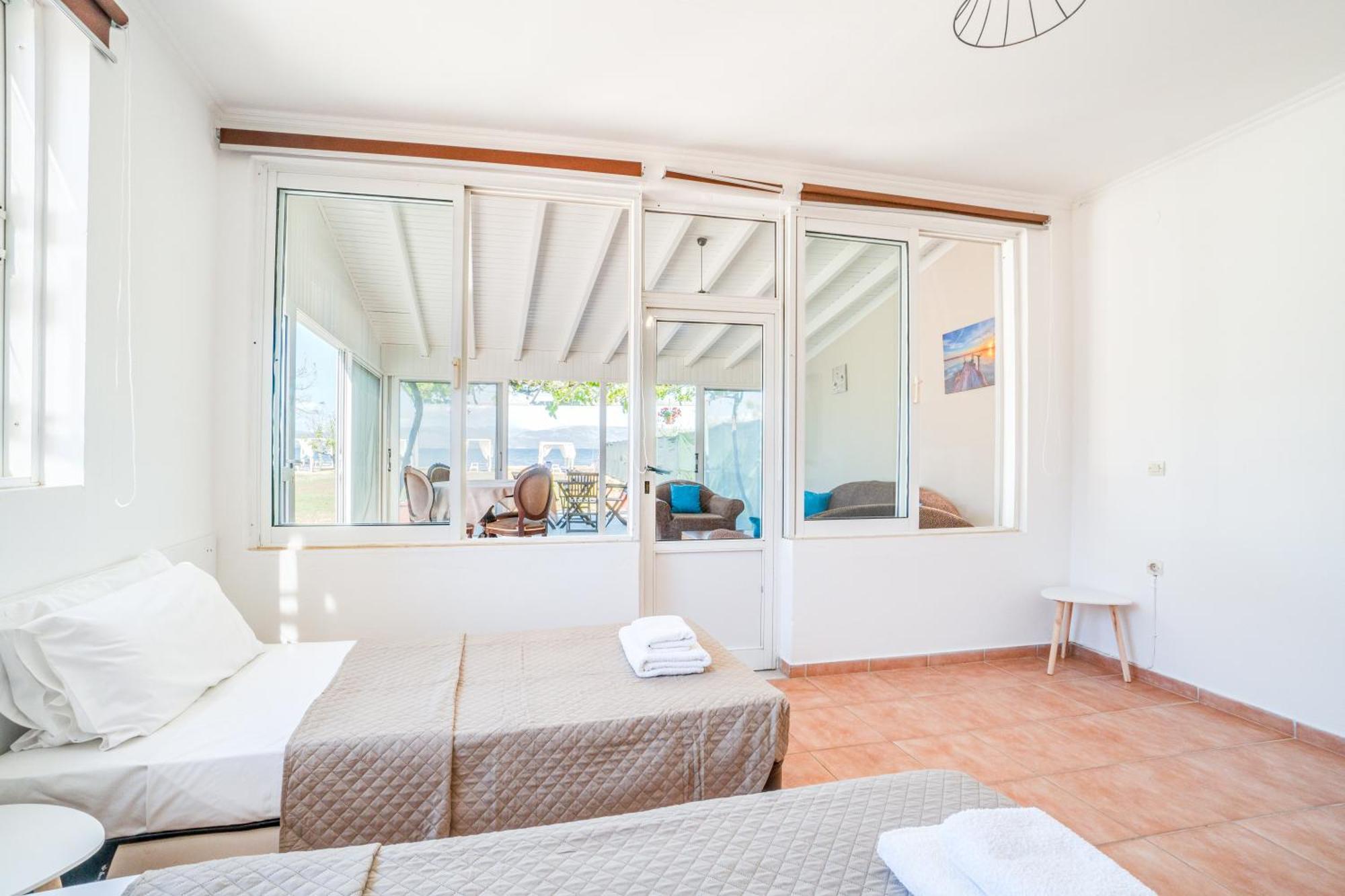 Sandy Beach Houses - Sea View Kavos Luaran gambar