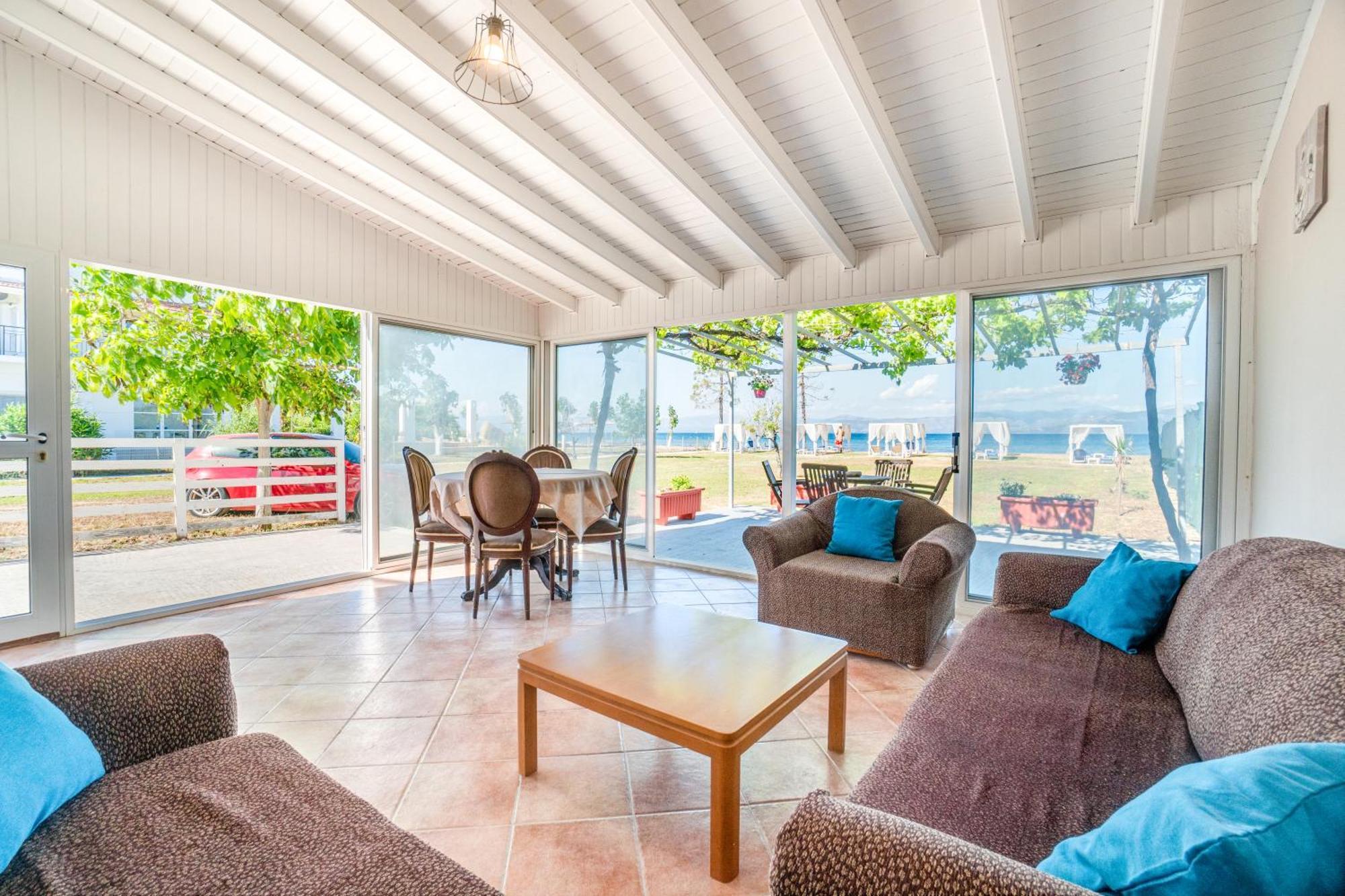 Sandy Beach Houses - Sea View Kavos Luaran gambar