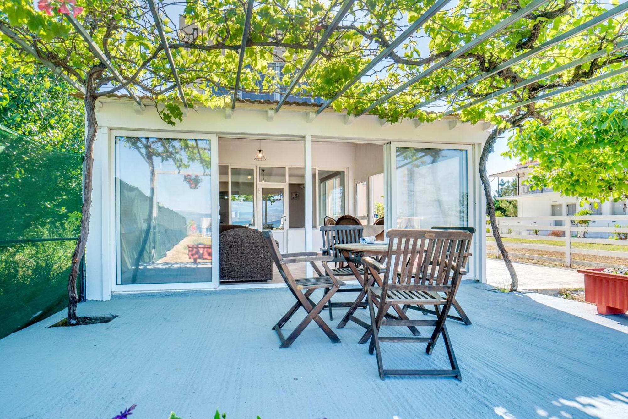 Sandy Beach Houses - Sea View Kavos Luaran gambar